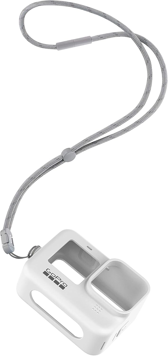 Detalle 2 de GoPro Hülle + Trageband Weiß für HERO10