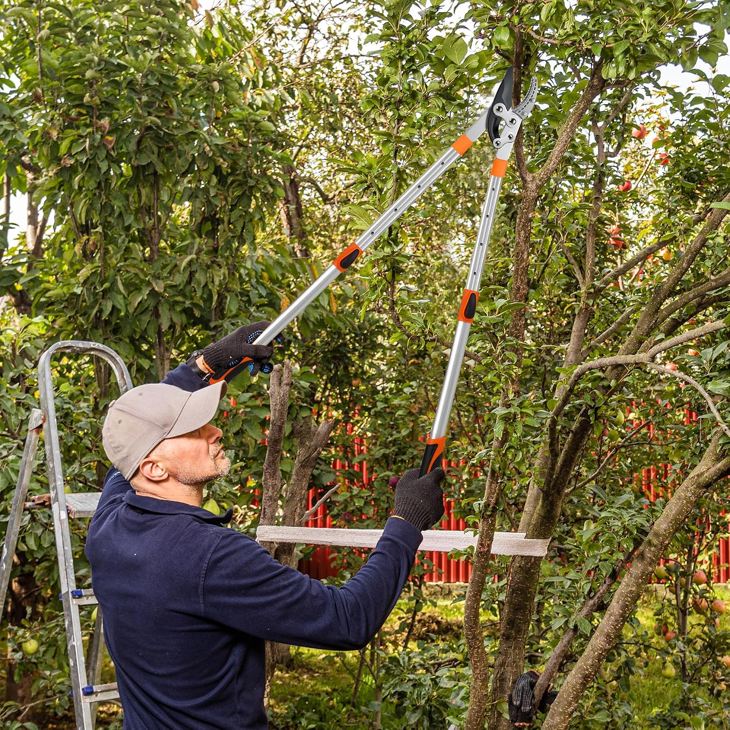 Thumbnail 5 de Telescopic Loppers 70–95cm with SK5 Blade and Teflon Coating – Heavy Duty Tree Pruner