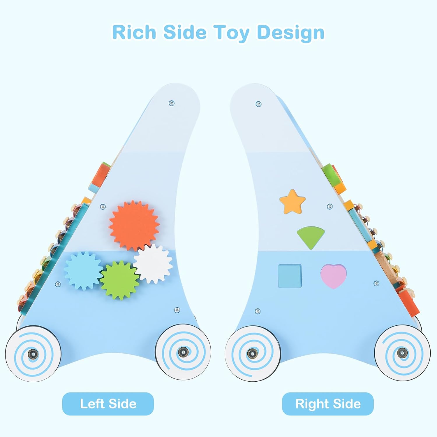 Detalle de INFANS Wooden Baby Walker