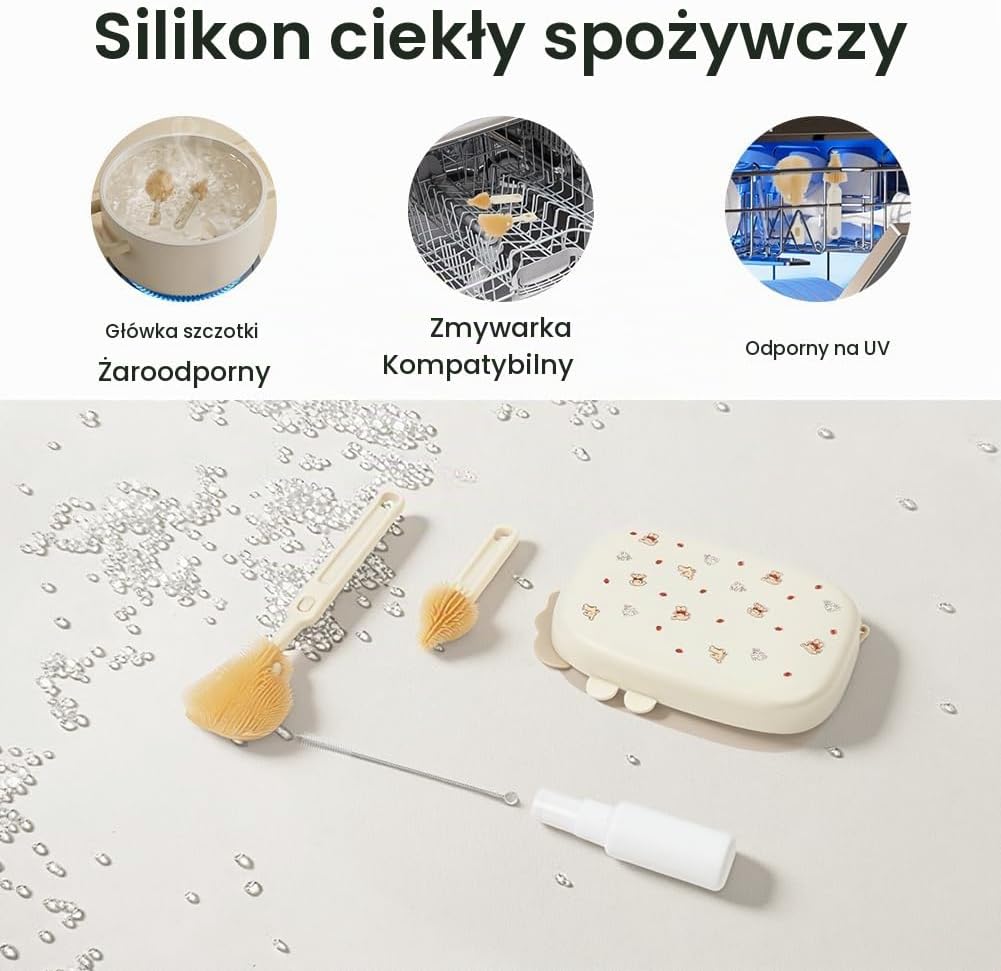 Thumbnail 6 de Vicloon zestaw szczotek do butelek 6 w 1 z etui i stojakiem do suszenia