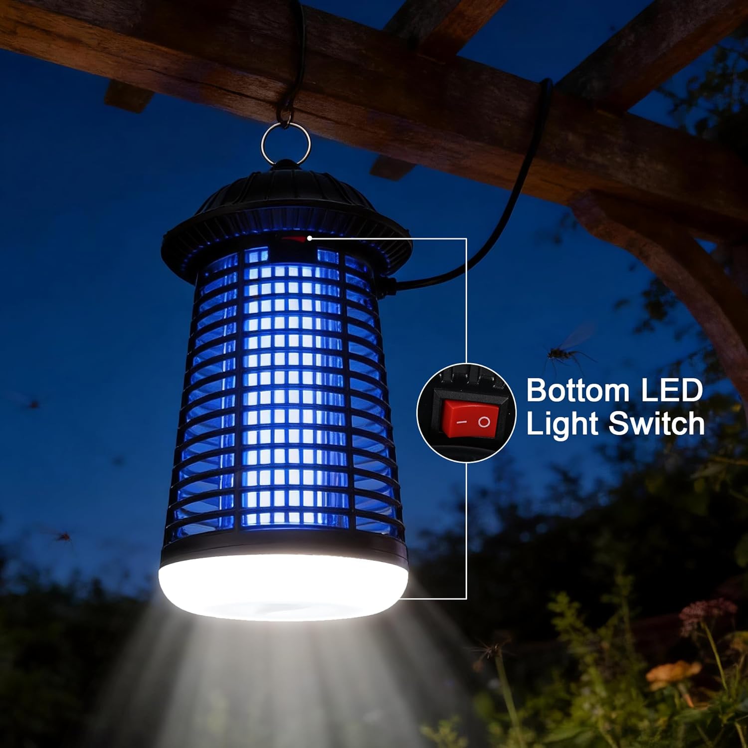 Thumbnail 2 de Bug Zapper Outdoor/Indoor: 4200V High Powered Waterproof Mosquito Killer
