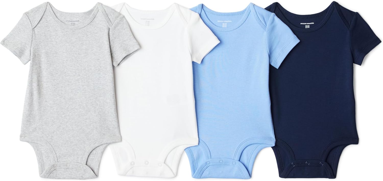 Thumbnail 5 de Amazon Essentials Unisex Babies' Short-Sleeve Bodysuits