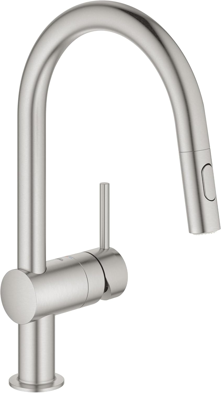 Thumbnail 6 de GROHE Rubinetto Miscelatore Monocomando per Lavello 32321002 – Grigio (Cromo)