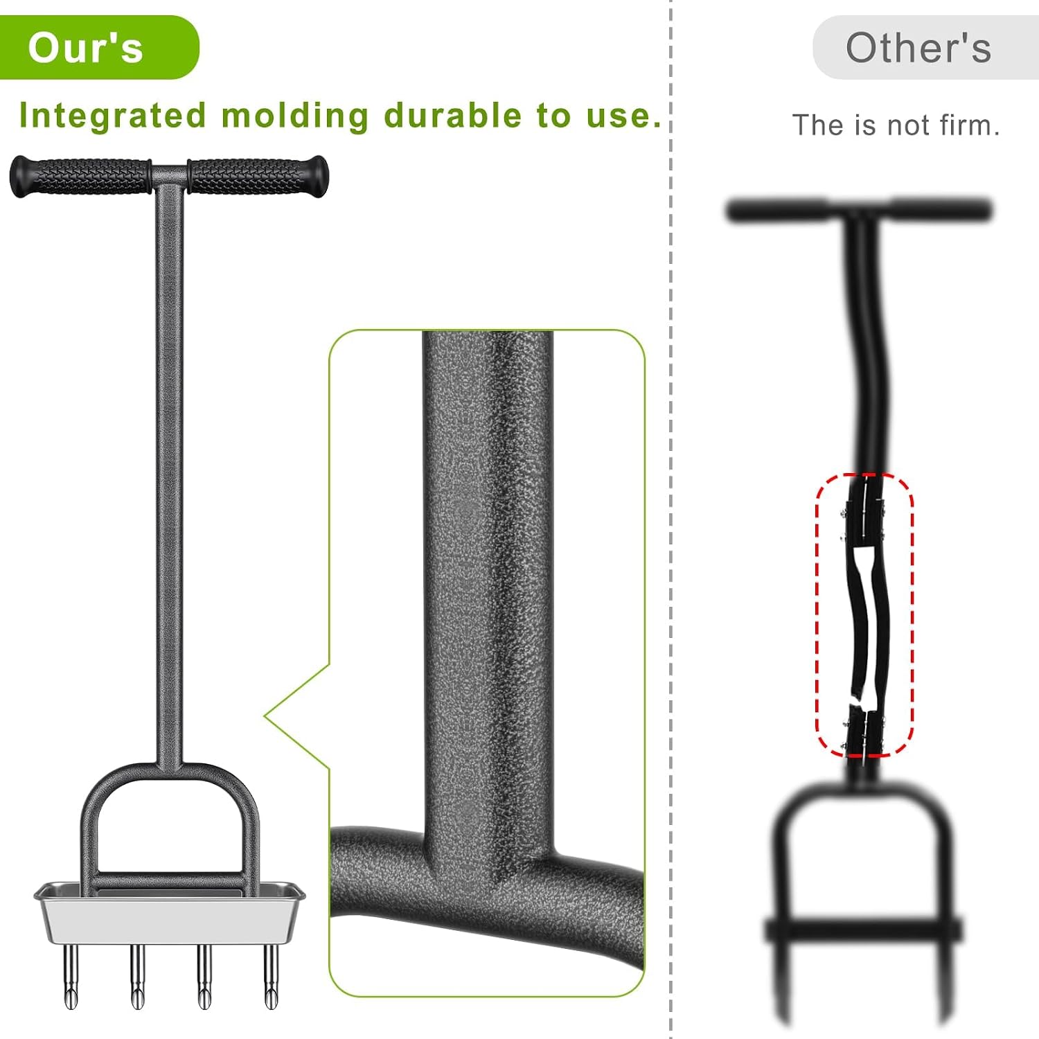 Thumbnail 2 de BeneLabel Lawn Aerator Hollow Tine 93cm