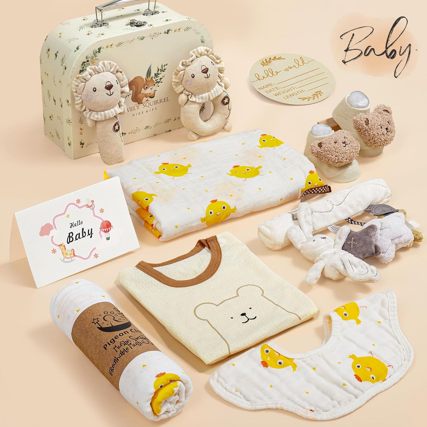 Thumbnail 6 de vamei Baby Geschenkset 100×120 cm