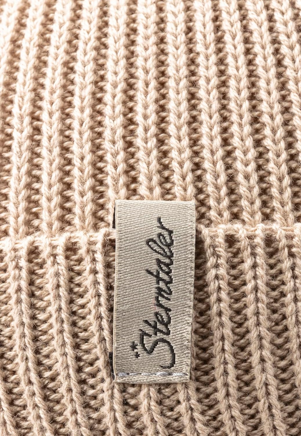Thumbnail 4 de Sterntaler Enveloppe de Bonnet en Tricot, bonnet bébé en maille côtelée