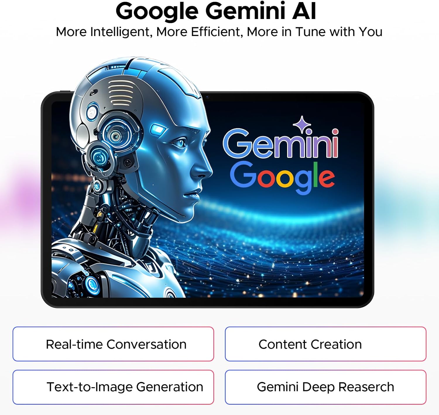 Thumbnail 4 de P13 Tablet 13 Inch – Android 16 with Gemini AI, 48GB+128GB, 120Hz Display