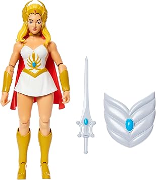 Masters of the Universe Origins She-Ra 🗡️ Figura de 14cm, Heroína de los 80