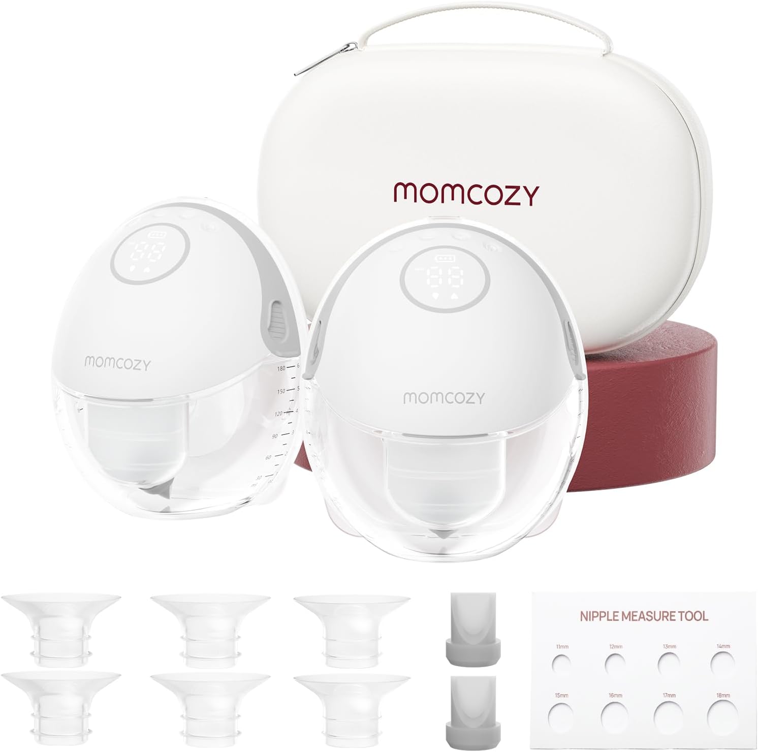 Detalle de Momcozy M6 wearable breast pump 24mm