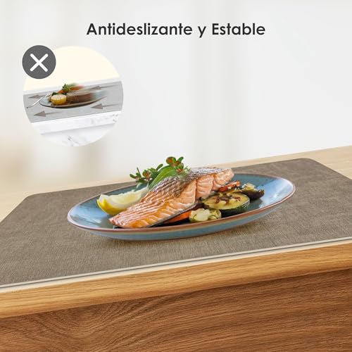 Detalle 2 de KitchenBoss Manteles individuales lavables 43×30 cm