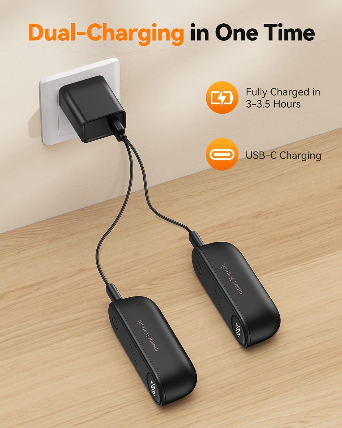 Thumbnail 4 de Magnetic Rechargeable Hand Warmers 8000mAh