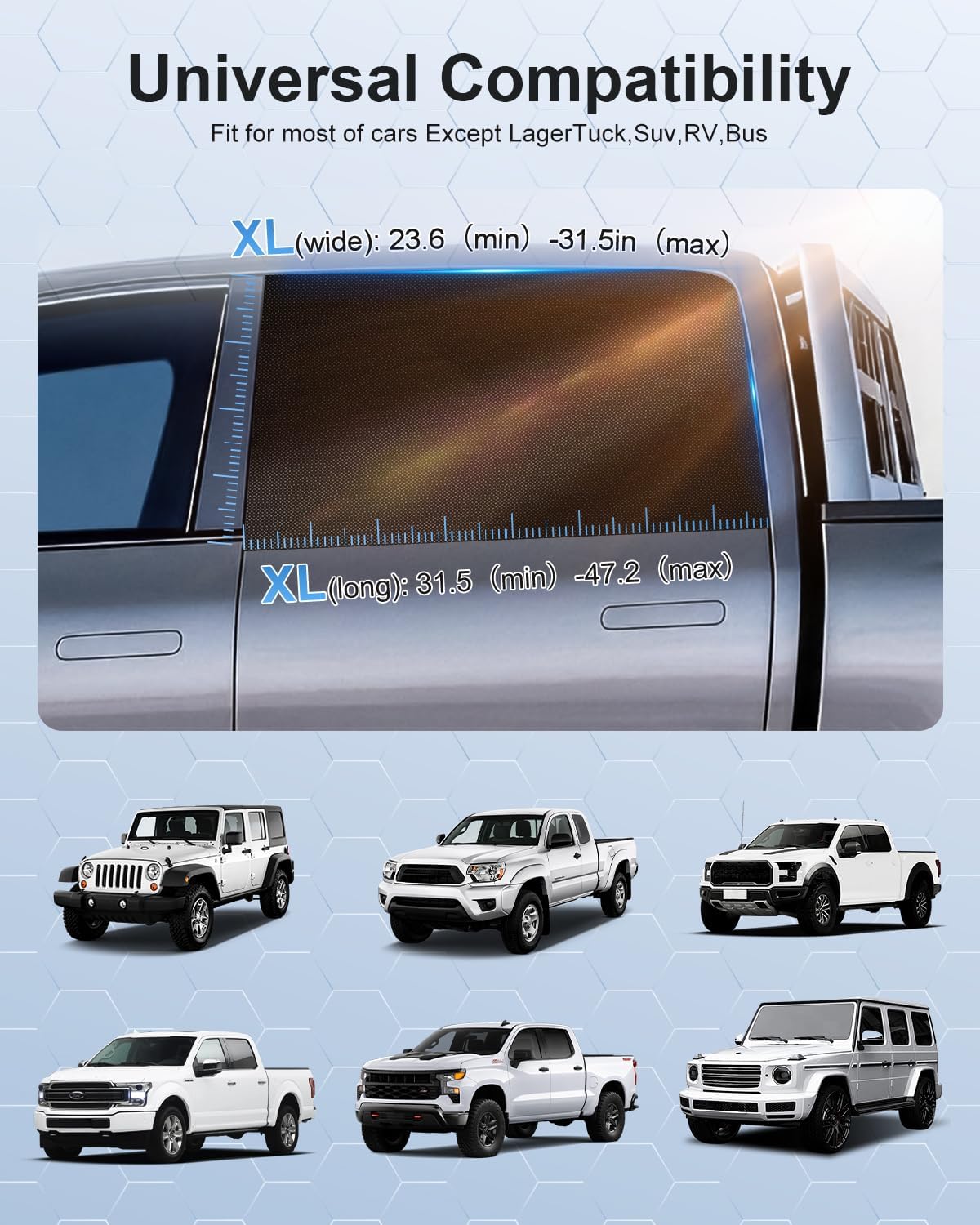 Thumbnail 6 de PEMOTech Sonnenschutz Auto Baby 2er Set