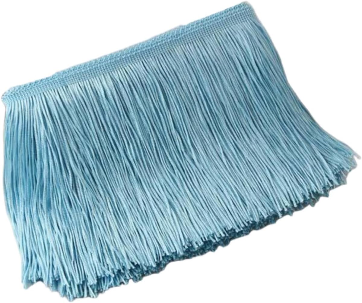 Thumbnail 4 de Aoktorkit Dark Red Fringe Tassel Trim (Polyester) – 10cm wide, 10m roll
