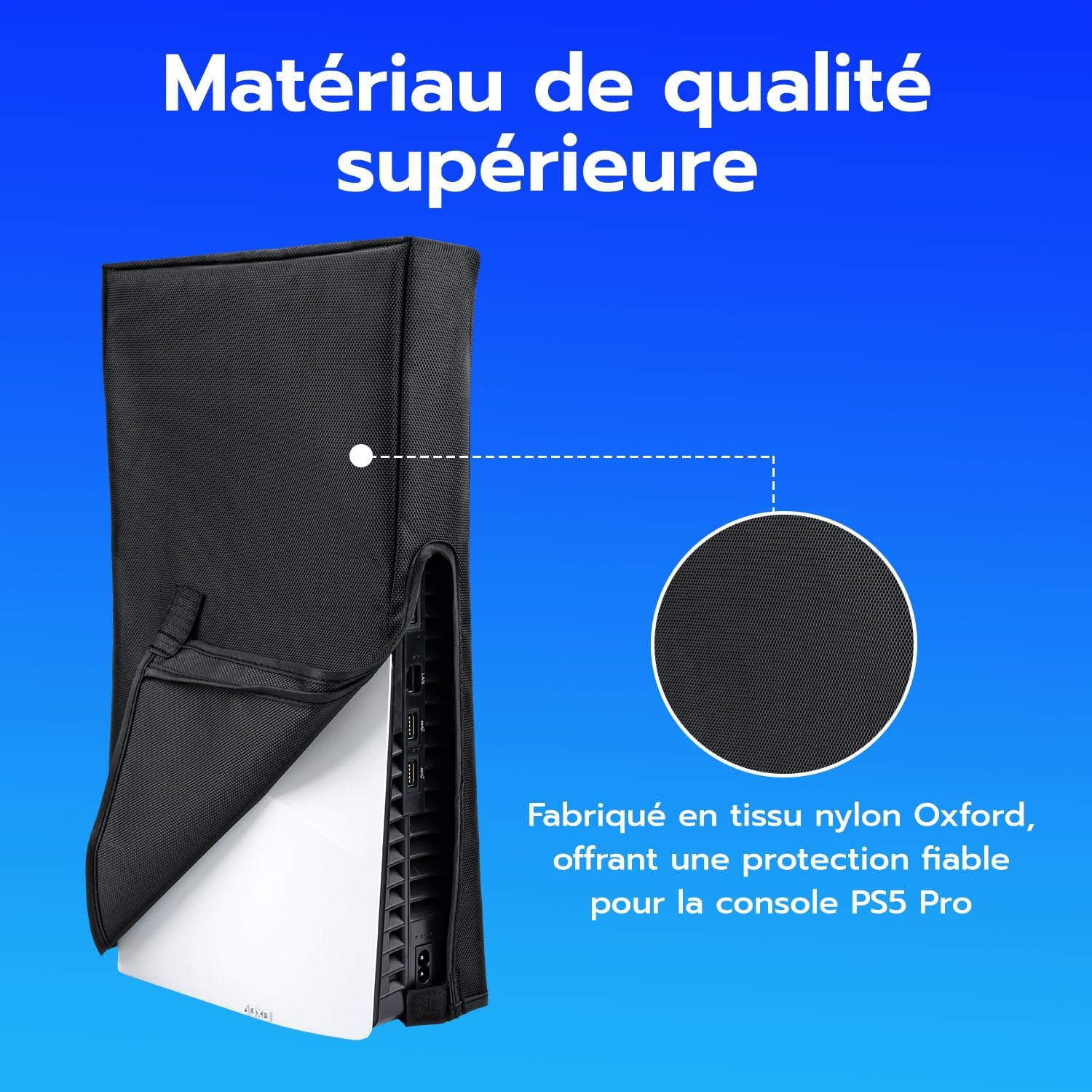 Detalle 2 de Tolesum Housse de protection PS5 Pro verticale