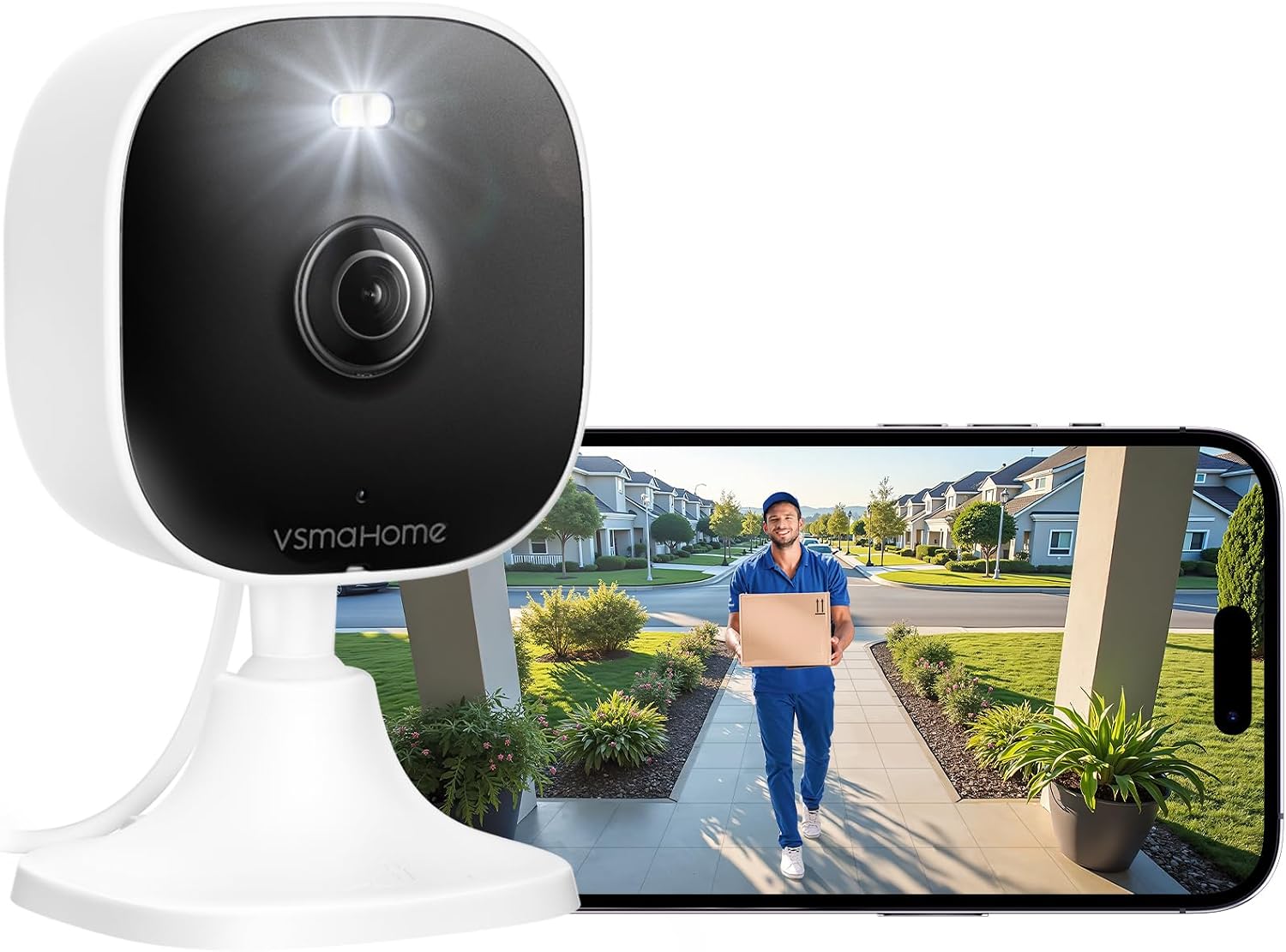 Detalle de Indoor/Outdoor Security Camera, 2.5K