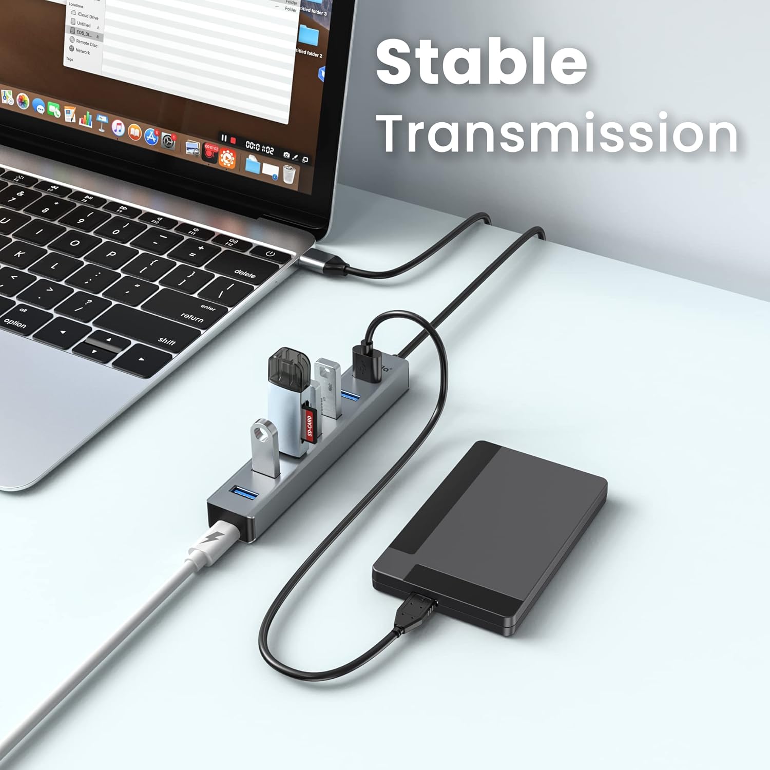 Thumbnail 4 de atolla 7-Port USB 3.0 Hub with 1m Cable
