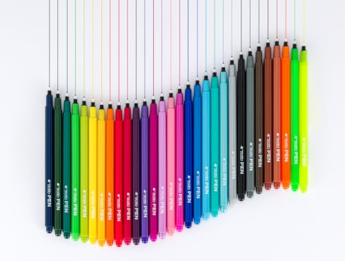 Thumbnail 4 de Tratto Pen Busta 12 Pezzi Multicolore – Strumento versatile per scrivere e disegnare