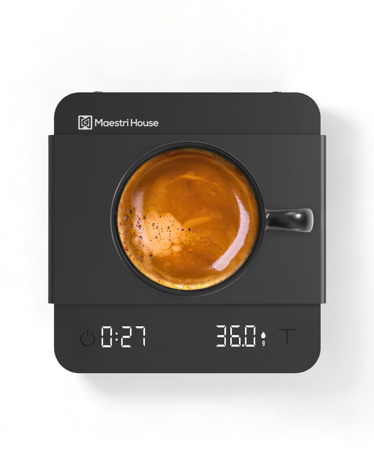 Detalle de Maestri House S1 Air Ultra-Slim Espresso Coffee Scale