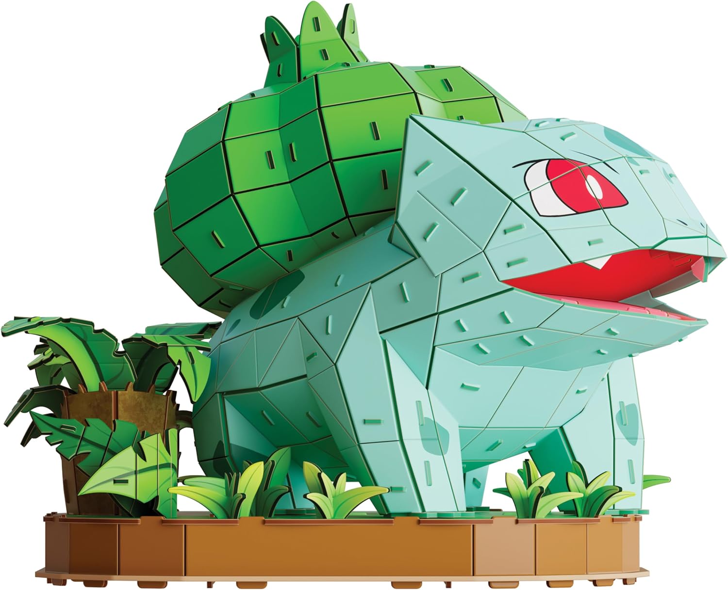 Thumbnail 6 de 4D Build Bisasam (Bulbasaur) – detailreicher 3D-Modellbausatz aus Karton, 195 Teile ab 12 Jahren