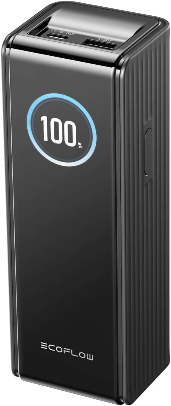 Detalle de EcoFlow Laptop Power Bank 25000mAh 170W with Dual 140W USB-C Ports