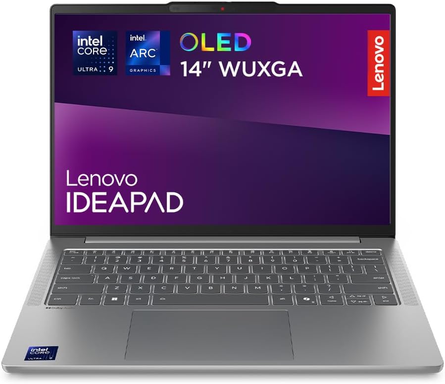 Detalle de Lenovo IdeaPad Slim 5i Laptop | Copilot+ PC – 14" OLED, Intel Core Ultra 9, 32GB RAM, 1TB SSD