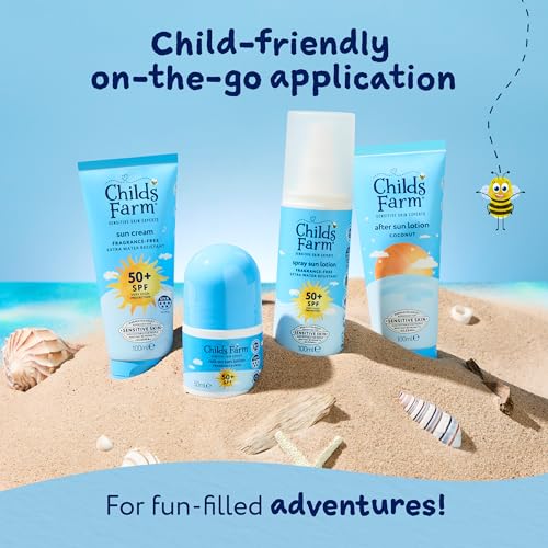 Detalle de Childs Farm Kids & Baby Sun Cream SPF 50+ with UVA 5-Star Protection