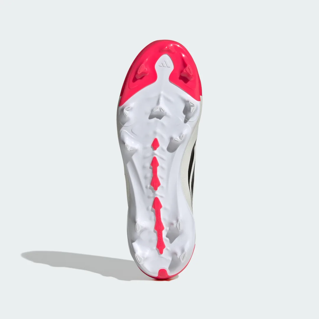 Thumbnail 3 de Bota de fútbol sin cordones Predator LEAGUE para césped natural seco de Adidas (Rojo)