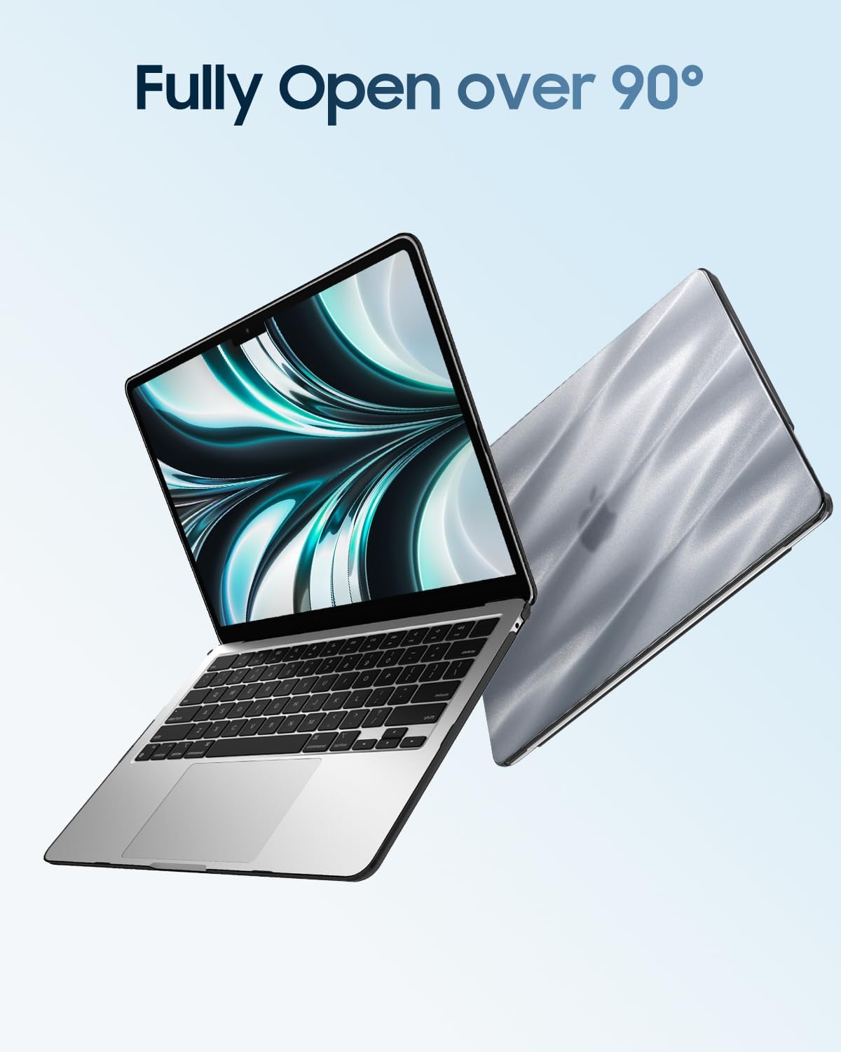 Thumbnail 2 de Fintie Snap-Hartschalenhülle für MacBook Air 13,6 Zoll (M5–M2, 2026–2022) A3449/A3240/A3113/A2681