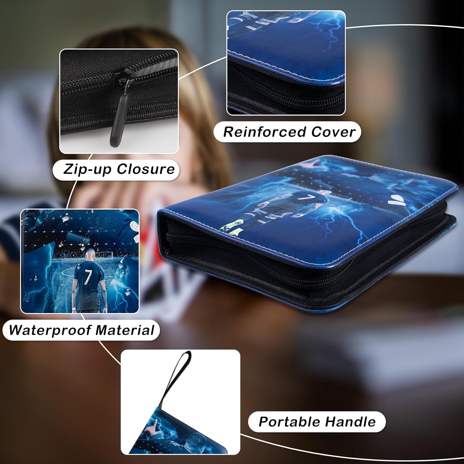 Thumbnail 2 de Egmelos Trading Card Binder 400-card album 📚