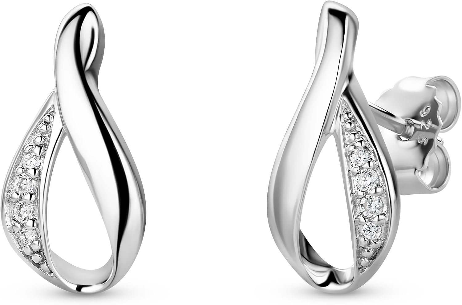 Detalle de MIORE Boucles d'oreilles 16x8 mm đ