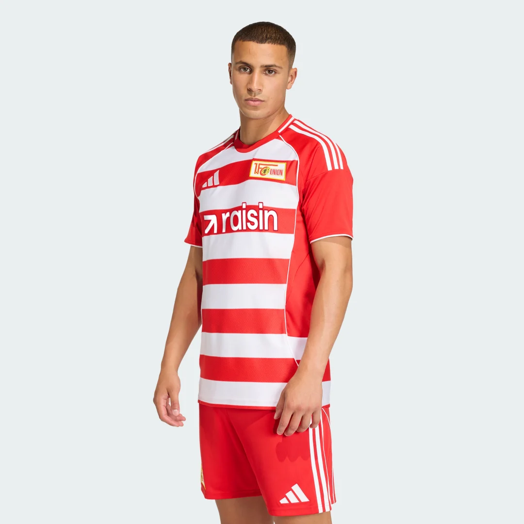 Detalle de Camiseta primera equipación 1. FC Union Berlin 25/26 (Rojo) — Adidas