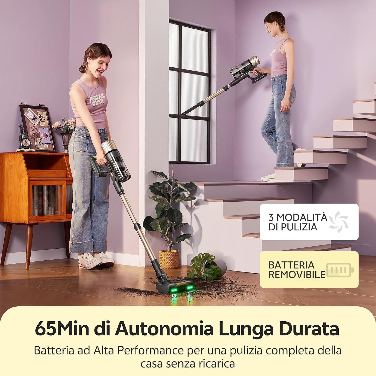Detalle de Ultenic U15 Aspirapolvere 50 KPa 🧹
