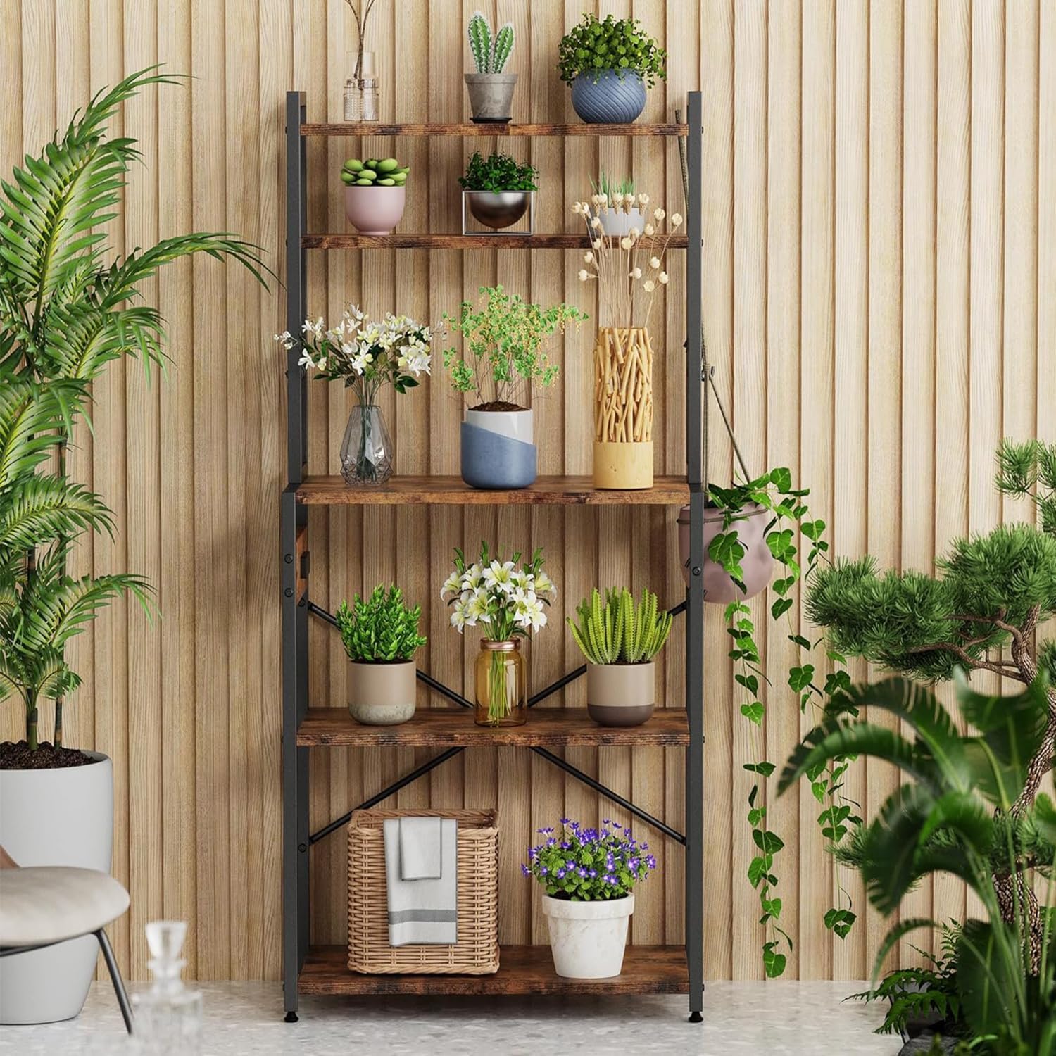 Detalle 1 de Cheersstar Kitchen Storage Rack, 5-Tier