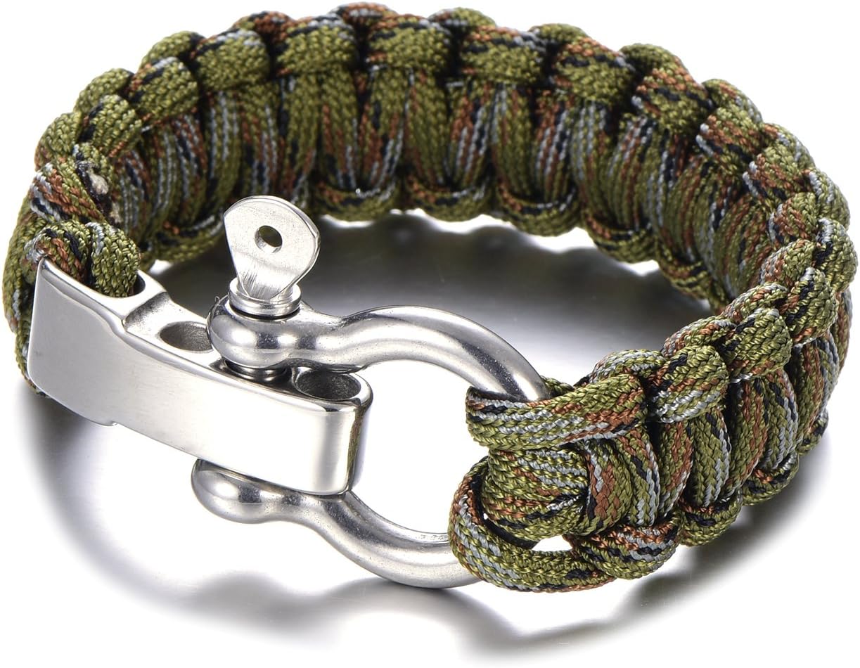 Thumbnail 1 de Bracciale paracord DonDon Uomo sopravvivenza