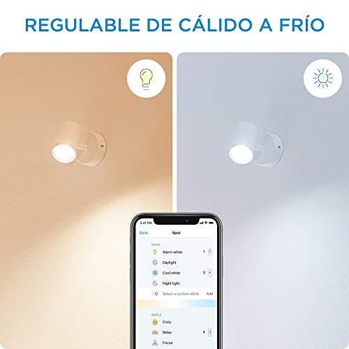 Thumbnail 9 de Wiz IMAGEO Lámpara Inteligente 3 Focos LED, Wi-Fi, Negro