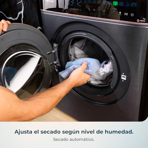 Thumbnail 8 de Cecotec Lavadora Secadora Bolero Wash&Dry 85900 Inverter Steel A: 8‑5 kg, 1400 rpm, pantalla FullColor 10,3