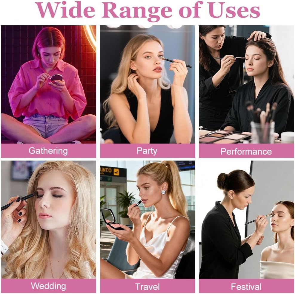 Thumbnail 6 de Alaoo 200 Pennelli Labbra Monouso – Applicatori per Rossetto in Cristallo Rosa (Versione Crystal)