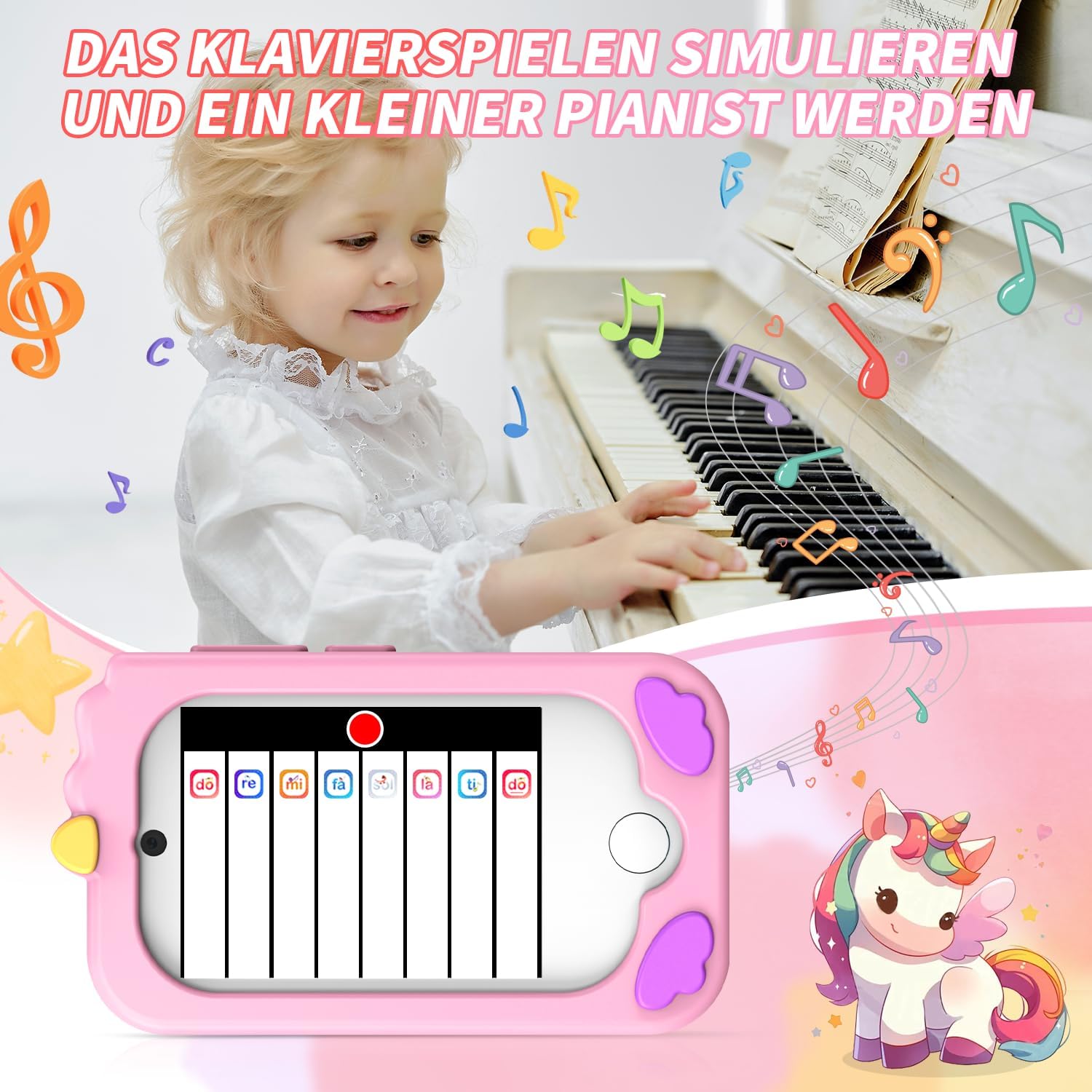 Thumbnail 4 de CHAKEYAKE Kinderkamera 2,8" Touchscreen