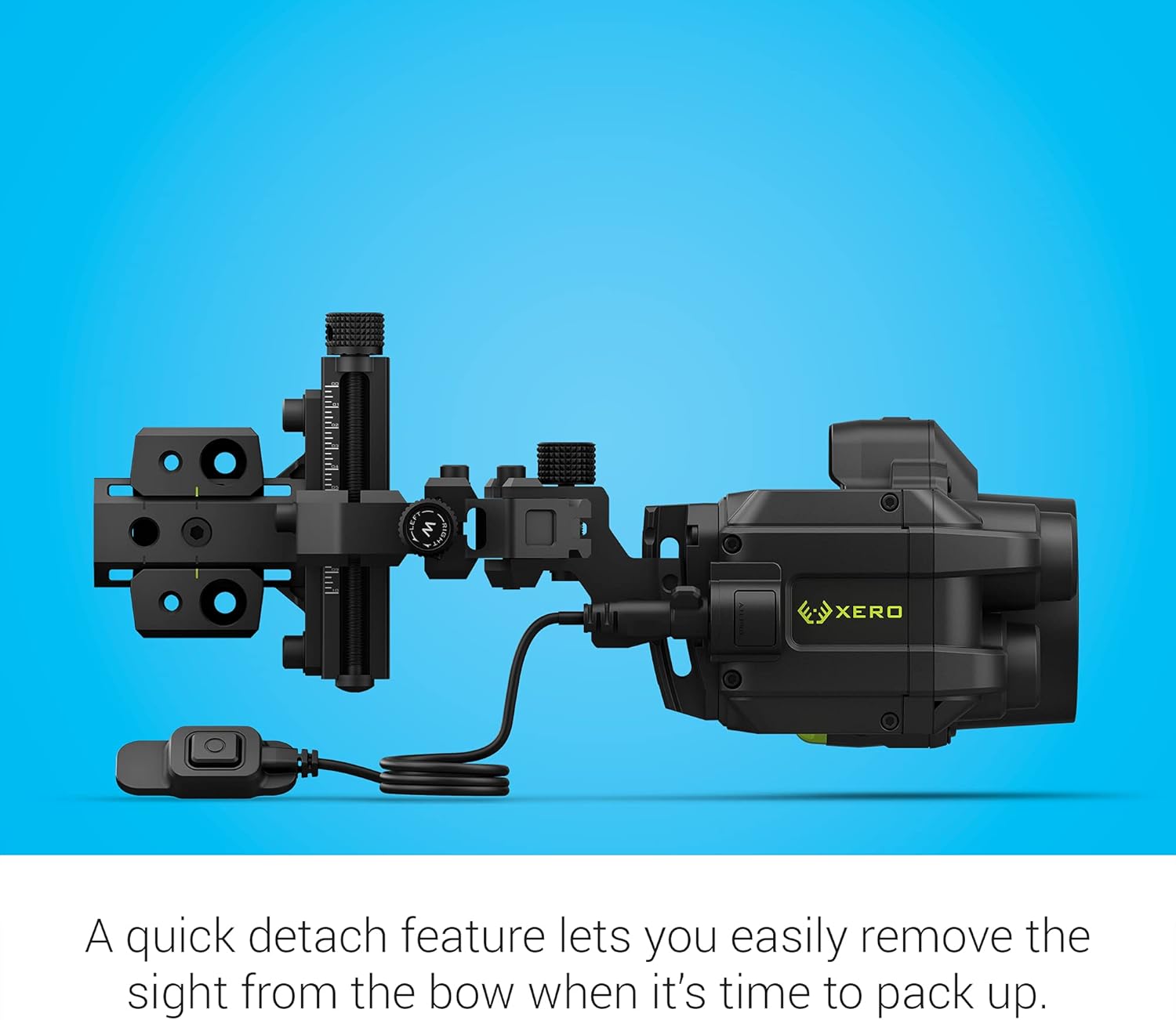 Detalle de Garmin Xero A1i PRO Bow Sight – Right-Handed Auto-Ranging Digital Aim with Microadjustments