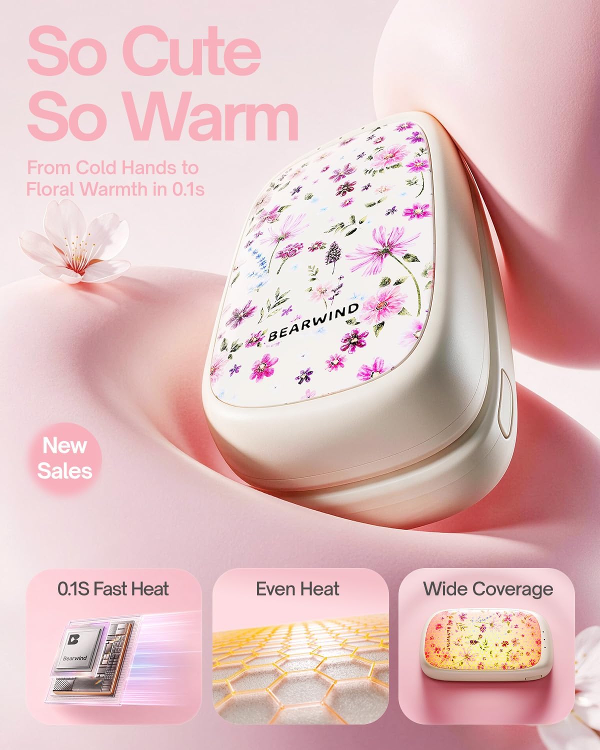 Thumbnail 1 de Bearwind Rechargeable Hand Warmers, 2-Pack