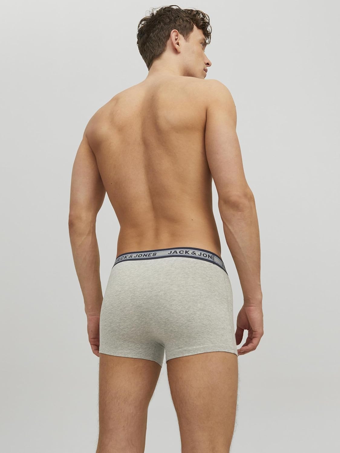 Thumbnail 5 de Jack & Jones Trunks 5-Pack Dark Grey Melange L