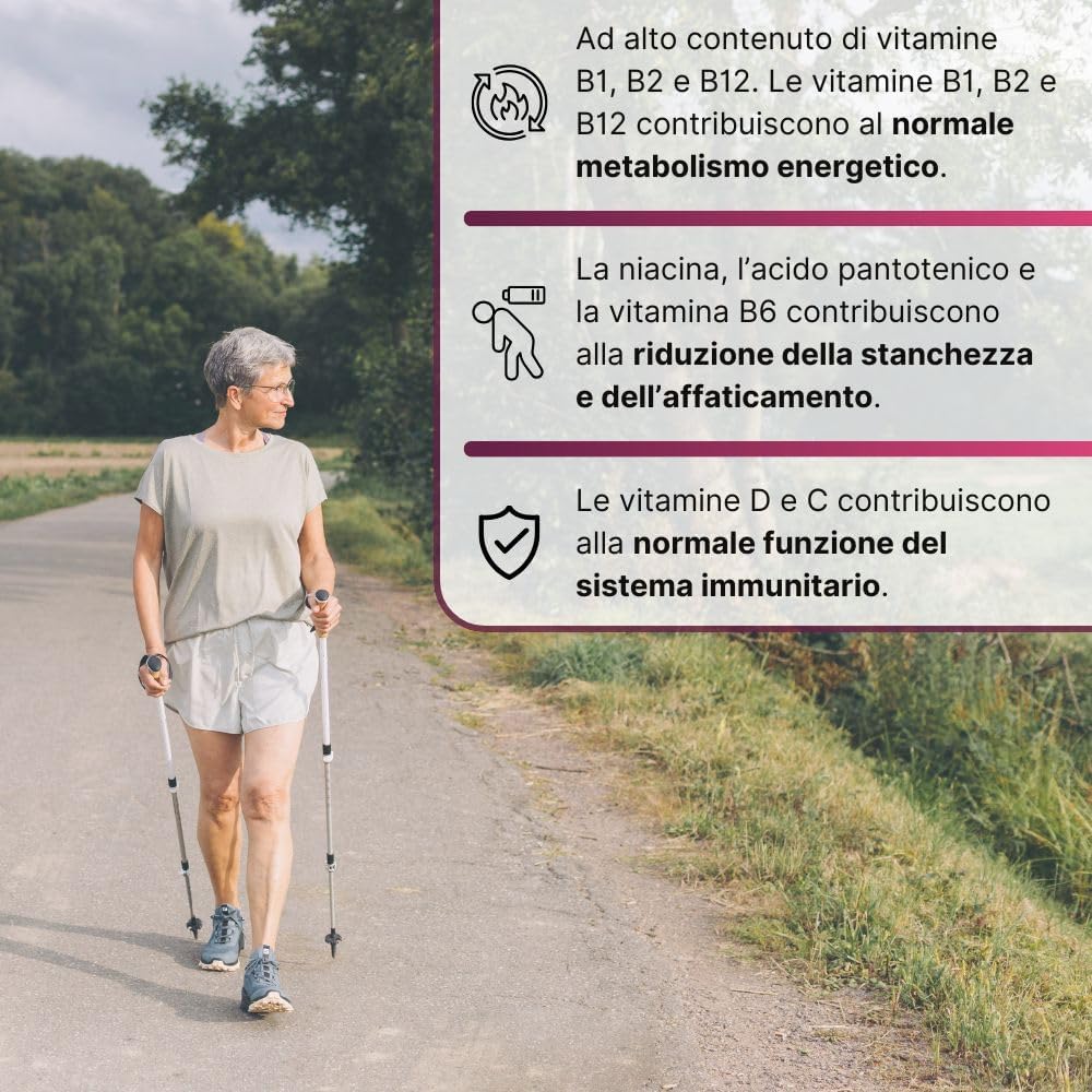 Detalle de Swisse Donna 65+ Multivitaminico: Integratore Multinutriente per Donne Over 65, 30 Compresse