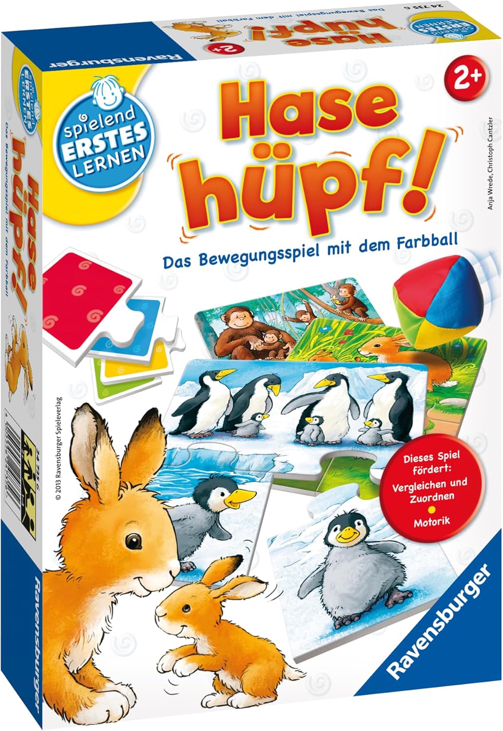 Thumbnail 5 de Ravensburger 24735 Hase hüpf! – Bewegungsspiel für Kleinkinder ab 2 Jahren