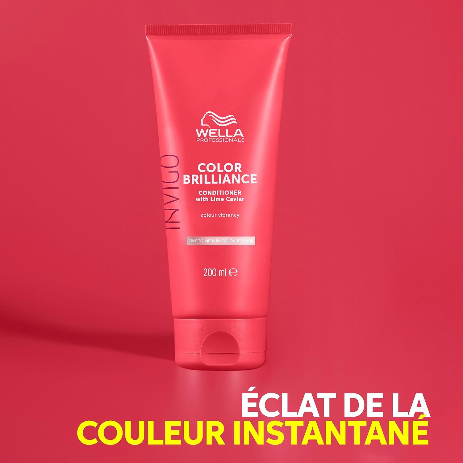 Detalle de Wella Professionals Après‑Shampoing Invigo Color Brilliance – Soin hydratant pour cheveux colorés fins à normaux