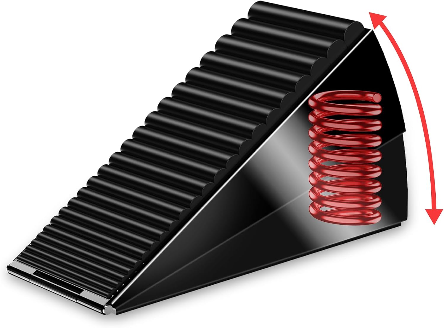 Detalle de AIMAXINKE Heavy Duty Tall Door Stoppers, 3-Inch Adjustable Spring Wedge