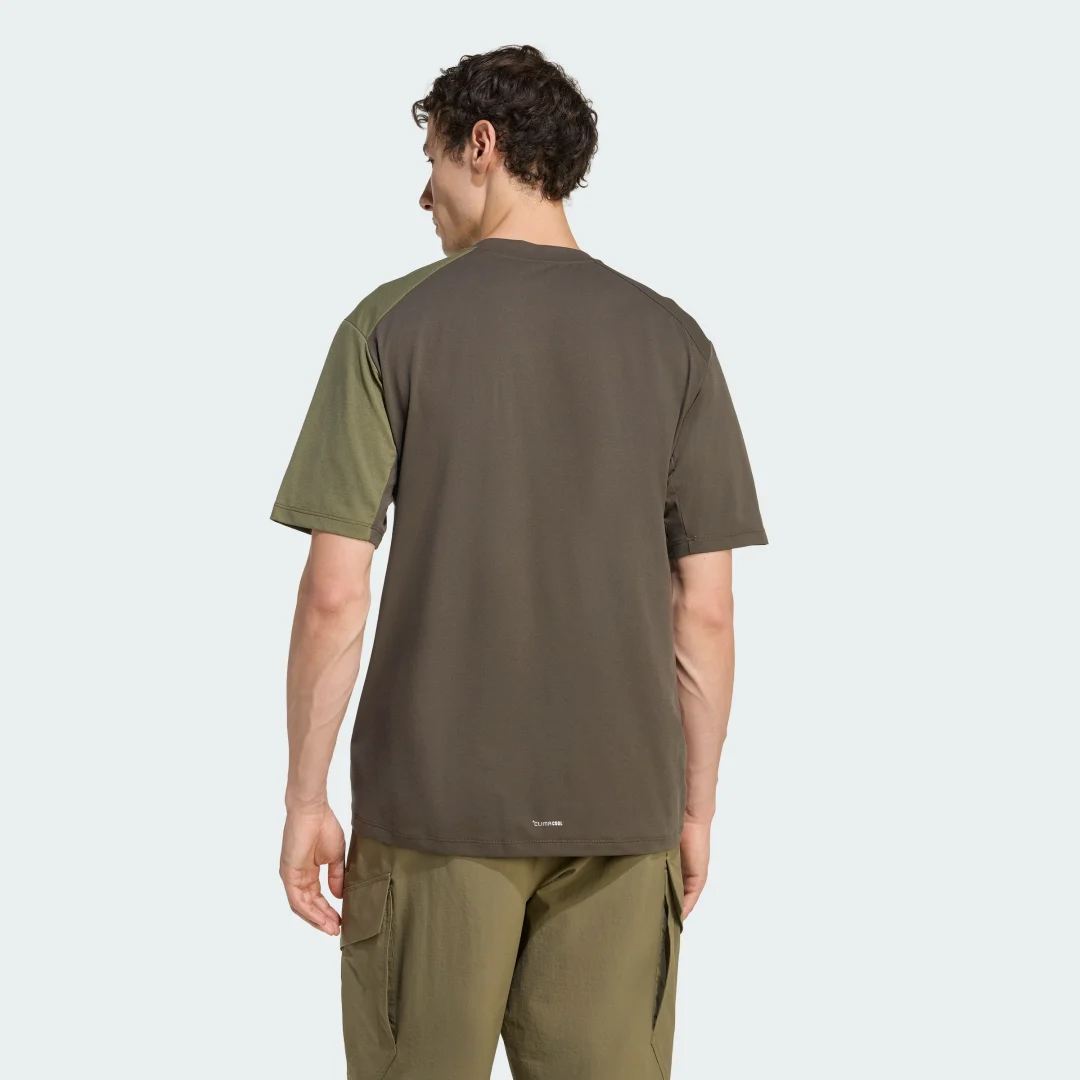 Detalle 2 de Camiseta Terrex Multi Climacool de Adidas — color Verde