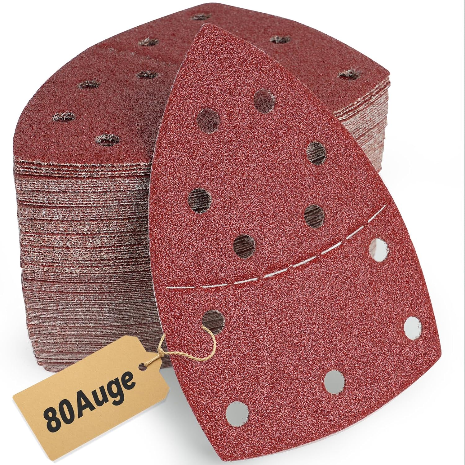 Detalle 2 de Dreieckschleifer Schleifpapier Set 40–400 100 Stück