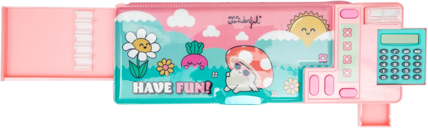 Detalle 2 de Mr. Wonderful Estuche Astuccio Multifunzione Have Fun – Classico Multi-Scomparto