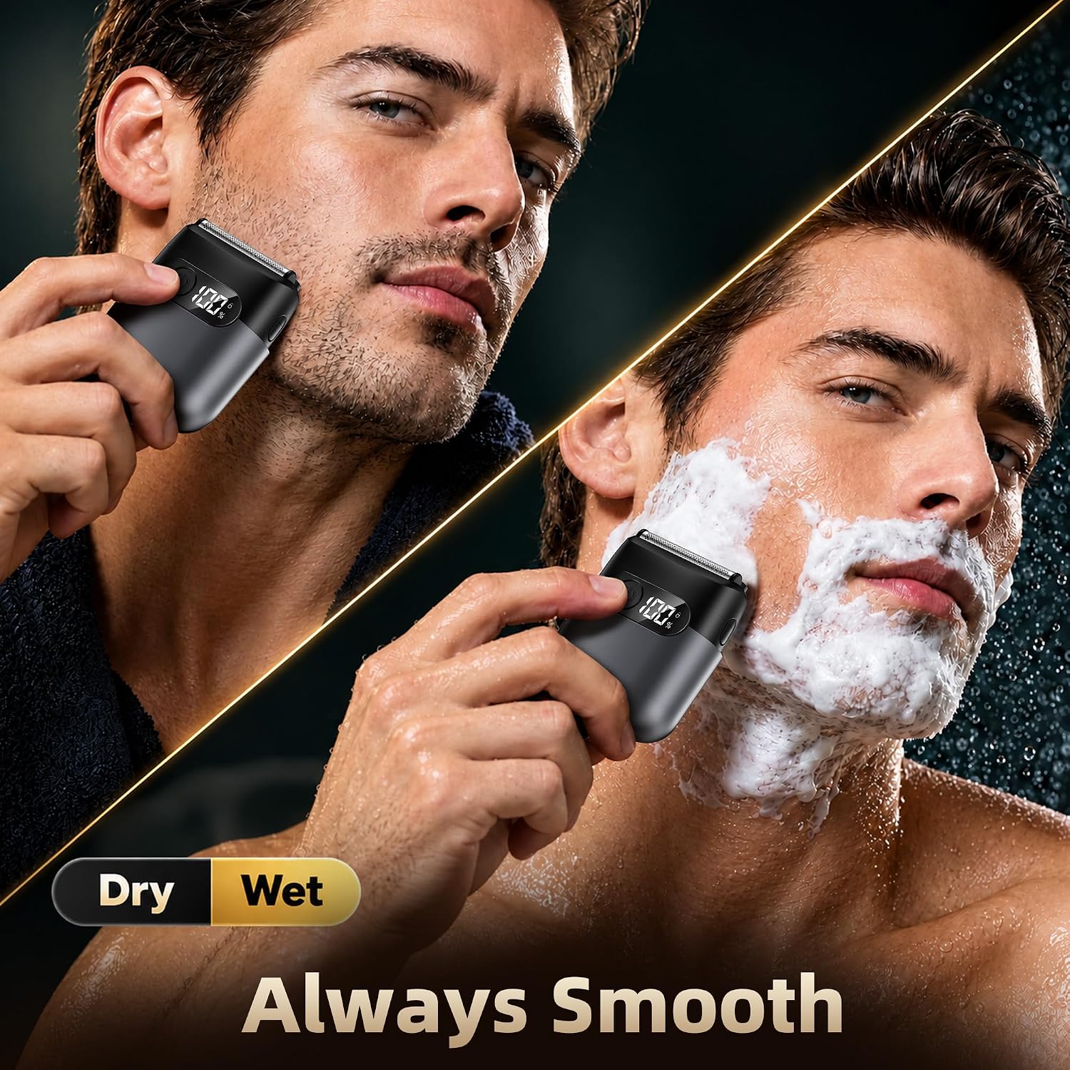 Thumbnail 6 de Sonatraxs MS-9723B-01 Electric Foil Shaver and Beard Trimmer, Wet/Dry, USB-C