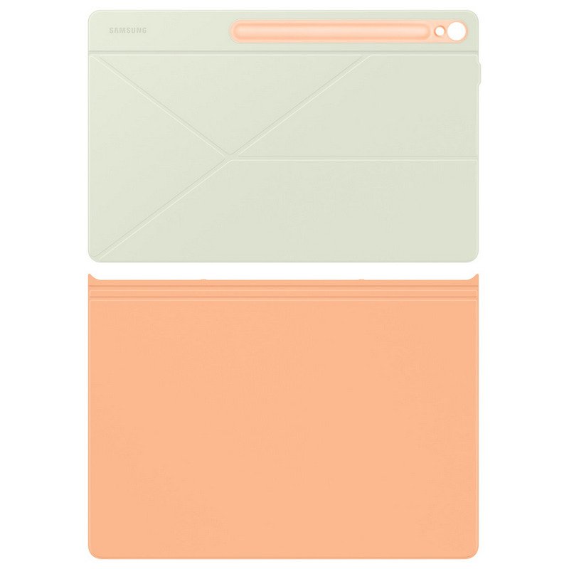 Thumbnail 3 de Samsung Funda Smart Book Verde/Naranja para Galaxy Tab S10 FE Plus